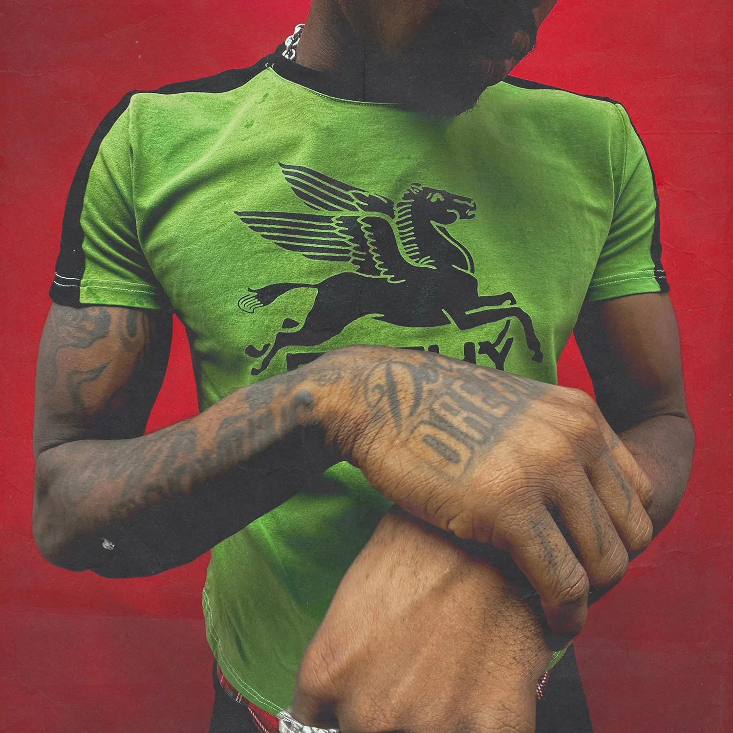 filthy® pegasus baby tee (green dyed)