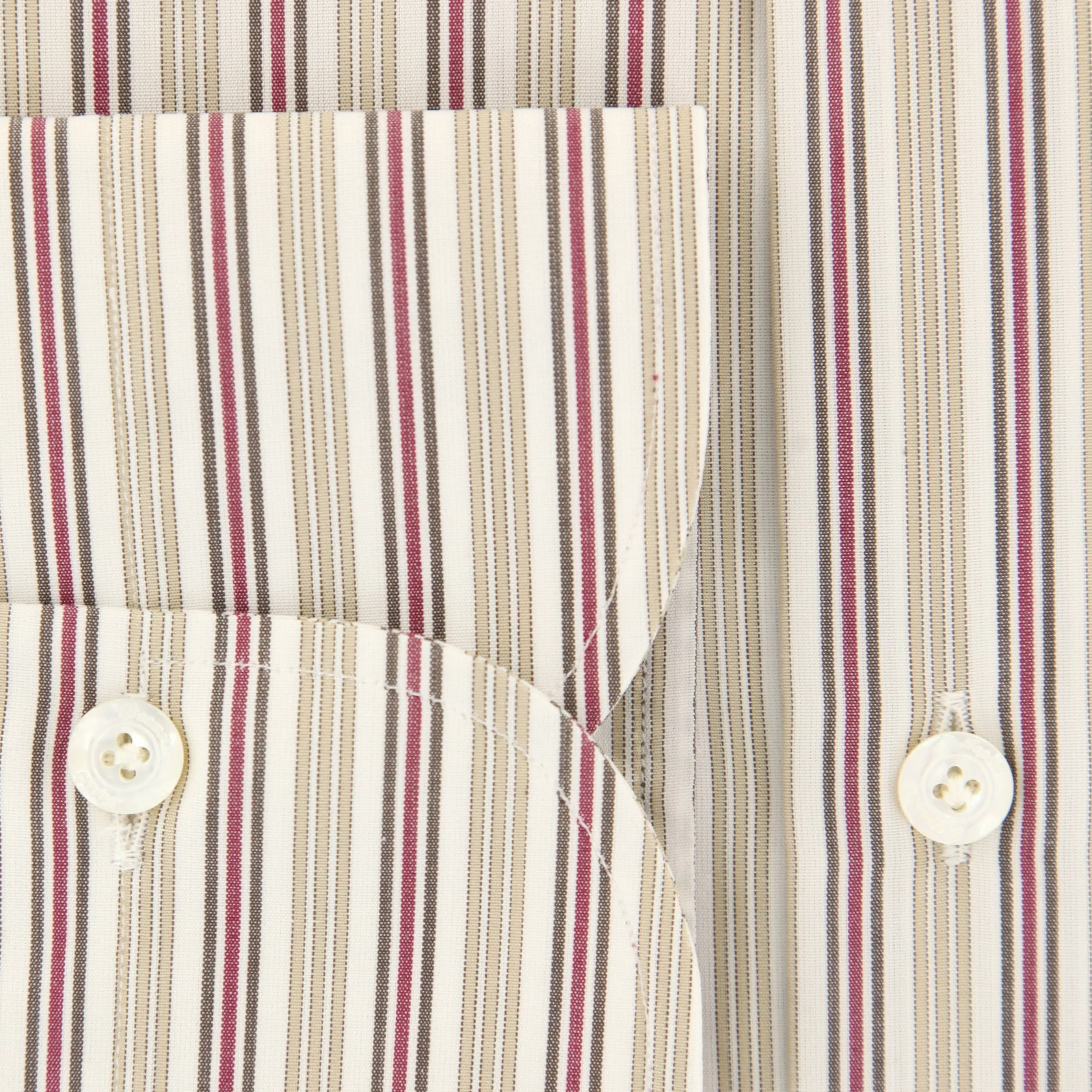 Finamore Napoli Beige Shirt - Slim