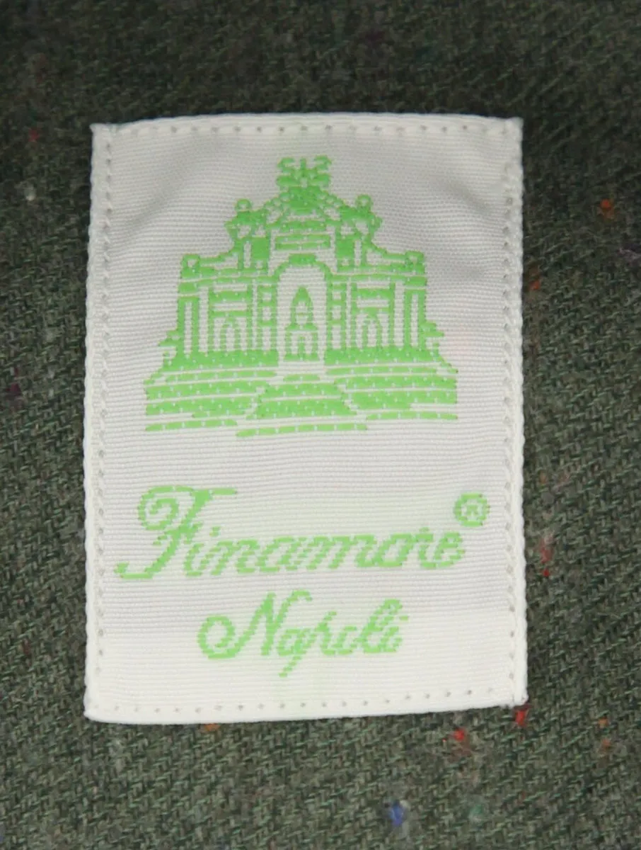 Finamore Napoli Dark Green Shirt - Extra Slim