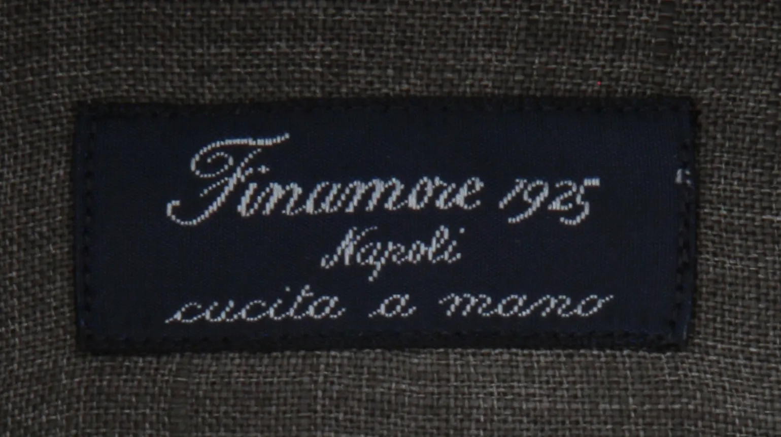 Finamore Napoli Gray Shirt - Slim
