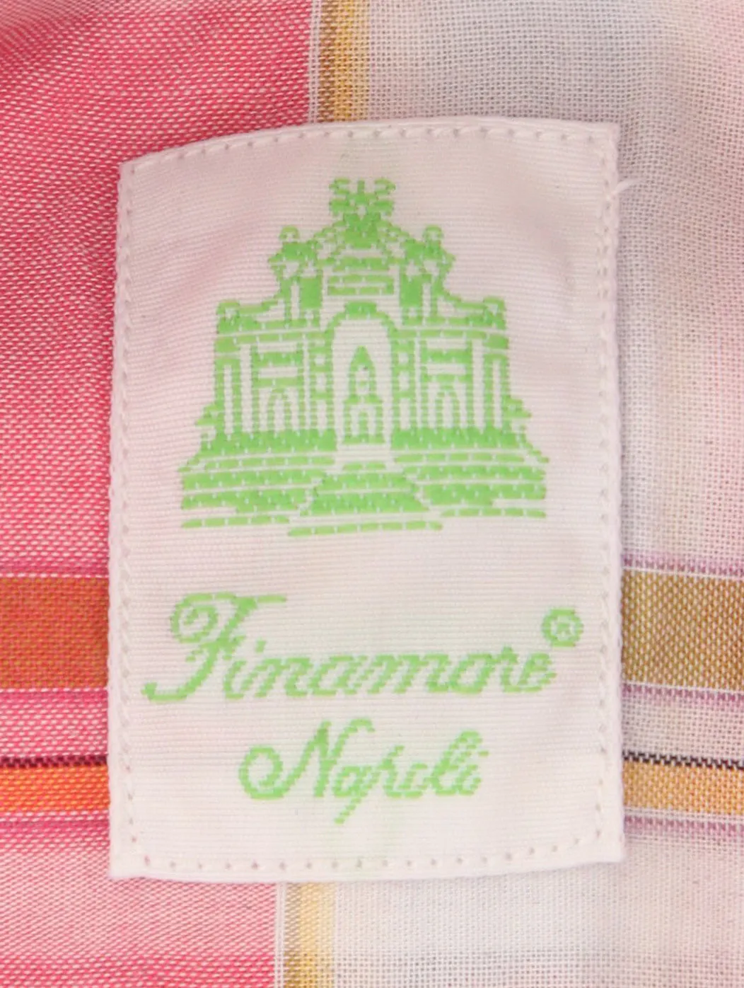 Finamore Napoli Pink Shirt - Extra Slim