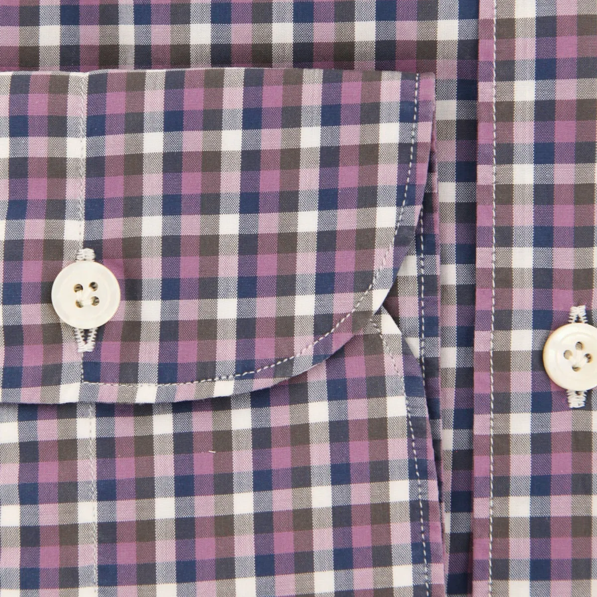 Finamore Napoli Purple Shirt - Extra Slim