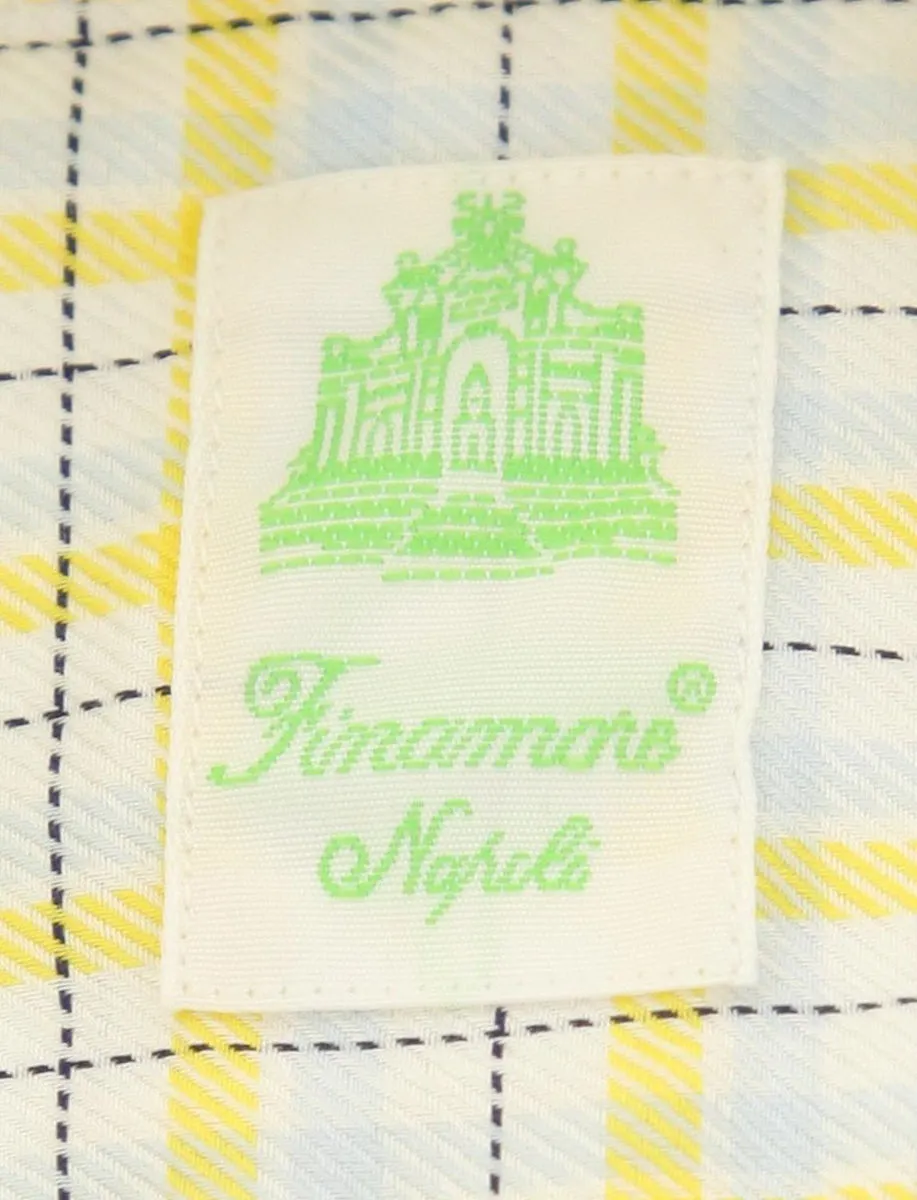 Finamore Napoli Yellow Shirt - Extra Slim