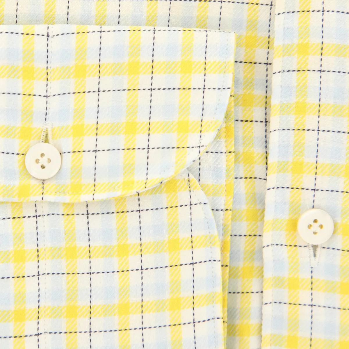 Finamore Napoli Yellow Shirt - Extra Slim