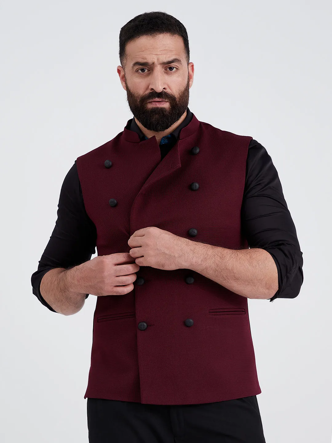 Fine Borscht Nehru Jacket