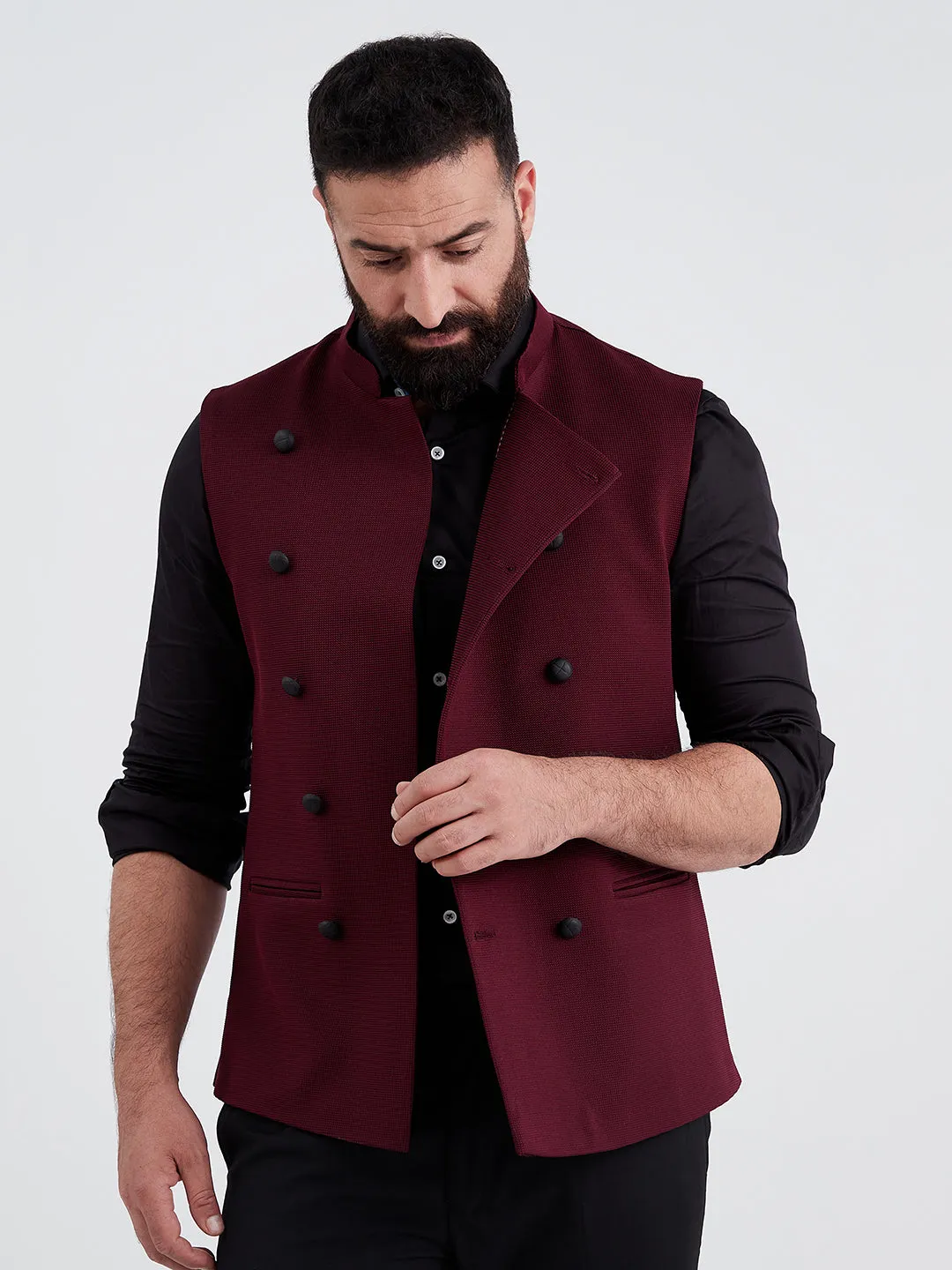 Fine Borscht Nehru Jacket