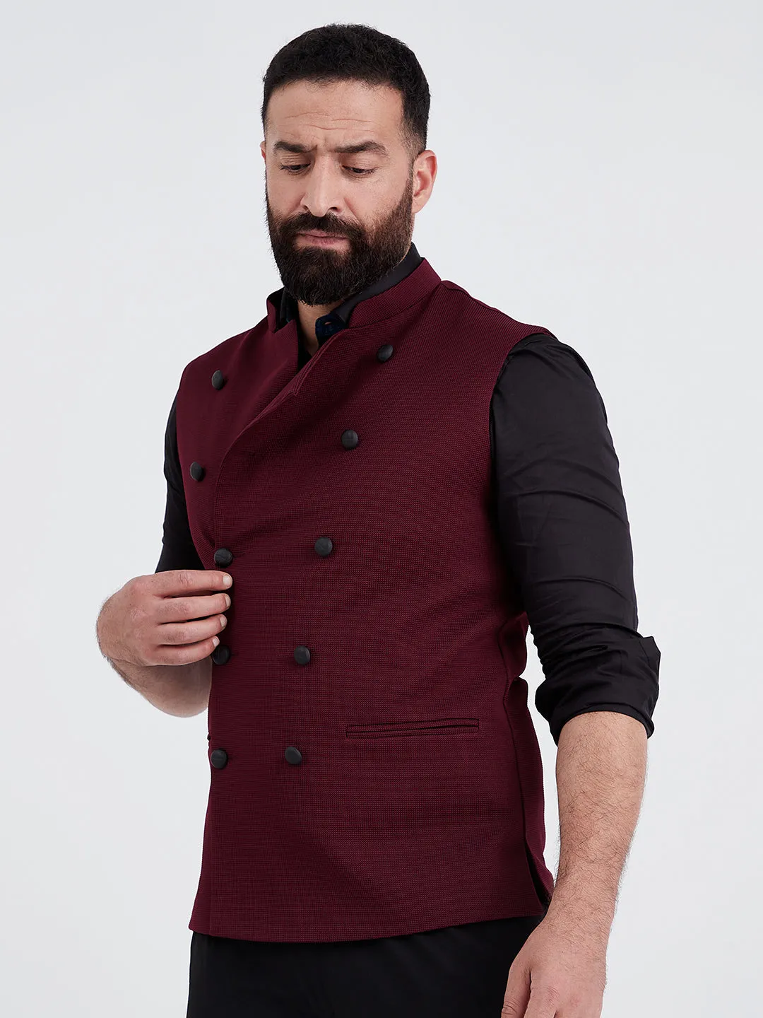 Fine Borscht Nehru Jacket