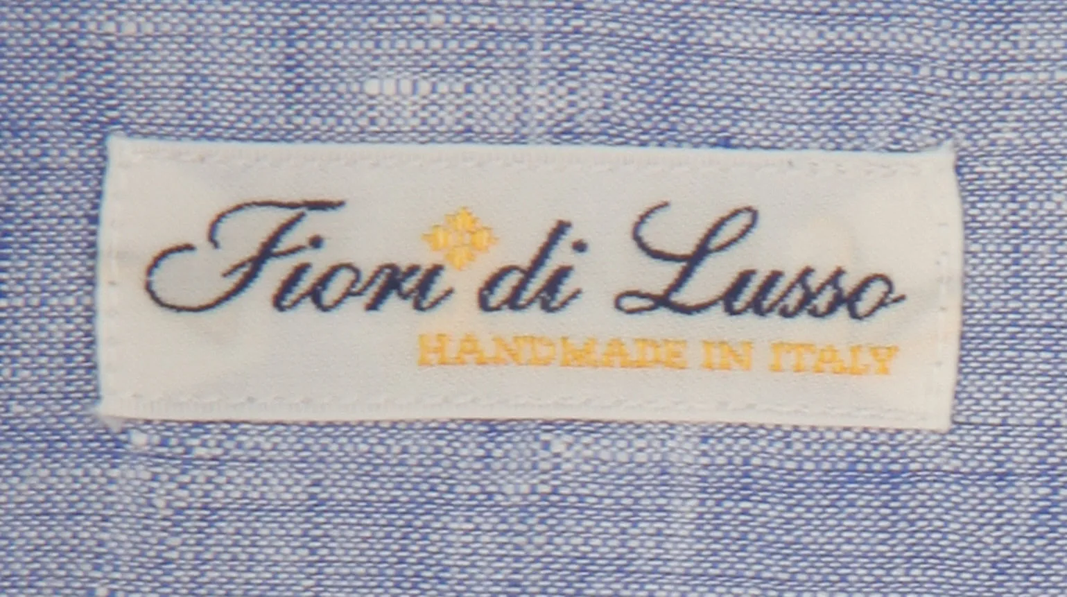 Fiori Di Lusso Blue Shirt - Slim
