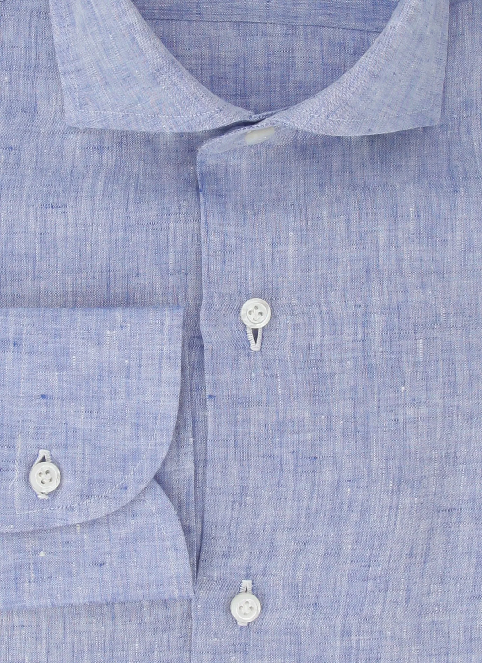 Fiori Di Lusso Blue Shirt - Slim