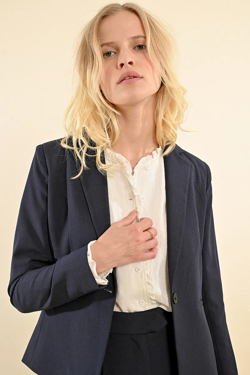 FITTED BLAZER JACKET