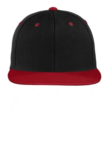 Flat Bill Snapback Cap