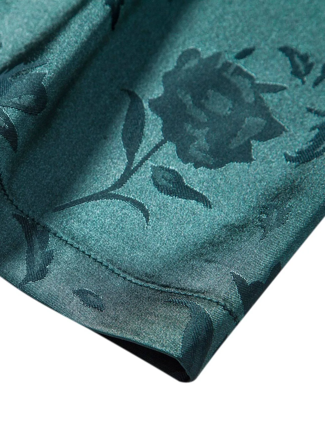 Floral Print Casual Button-Up Shirt for Men – Jason