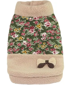 Floral Sweater Khaki