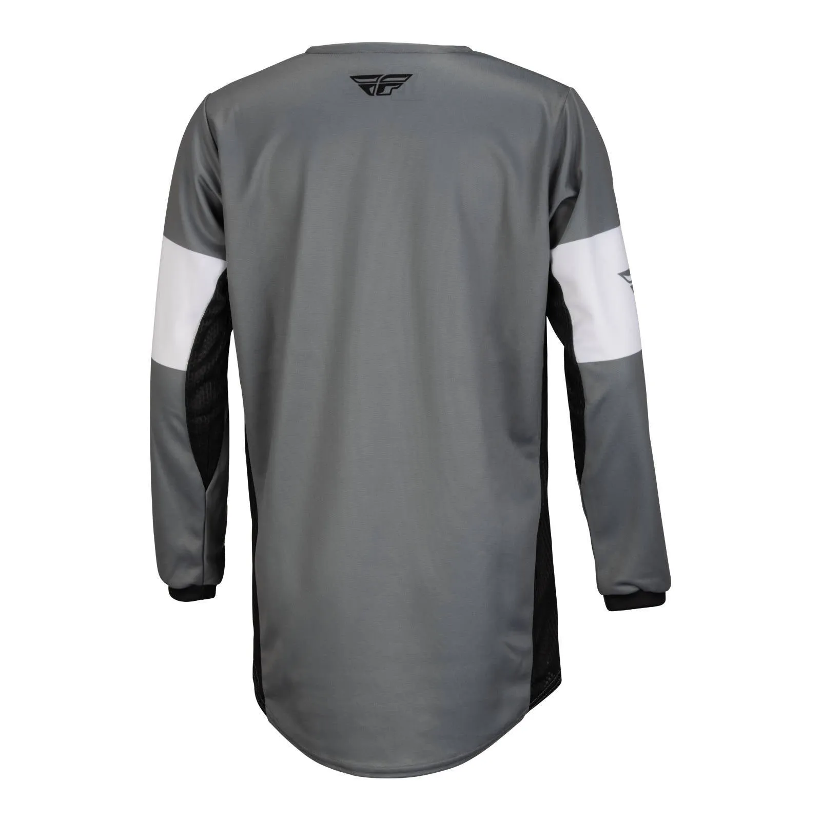 Fly Racing 2023 Kinetic Khaos Youth Jersey - Grey / Black / White
