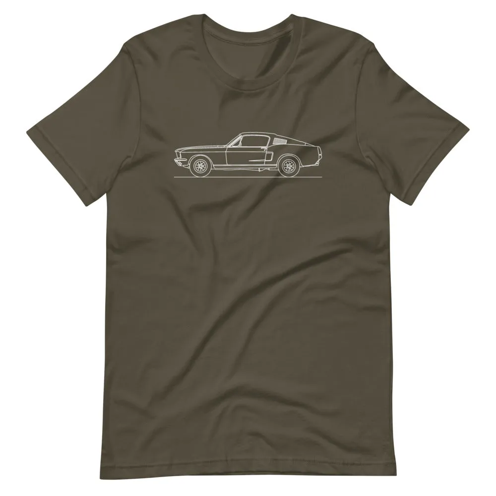 Ford Mustang GT500 1st Gen Silhouette T-shirt