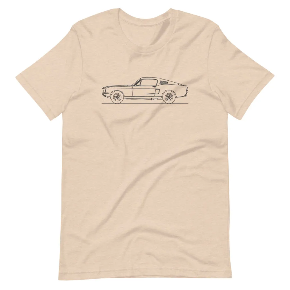 Ford Mustang GT500 1st Gen Silhouette T-shirt