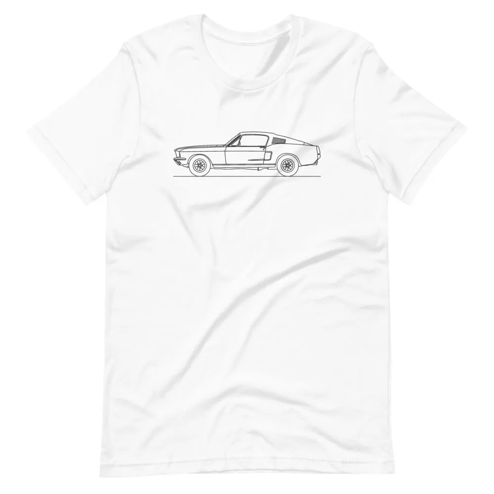 Ford Mustang GT500 1st Gen Silhouette T-shirt