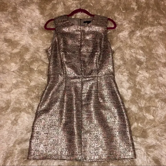 French Connection Sunlight Summer Metallic Tweed