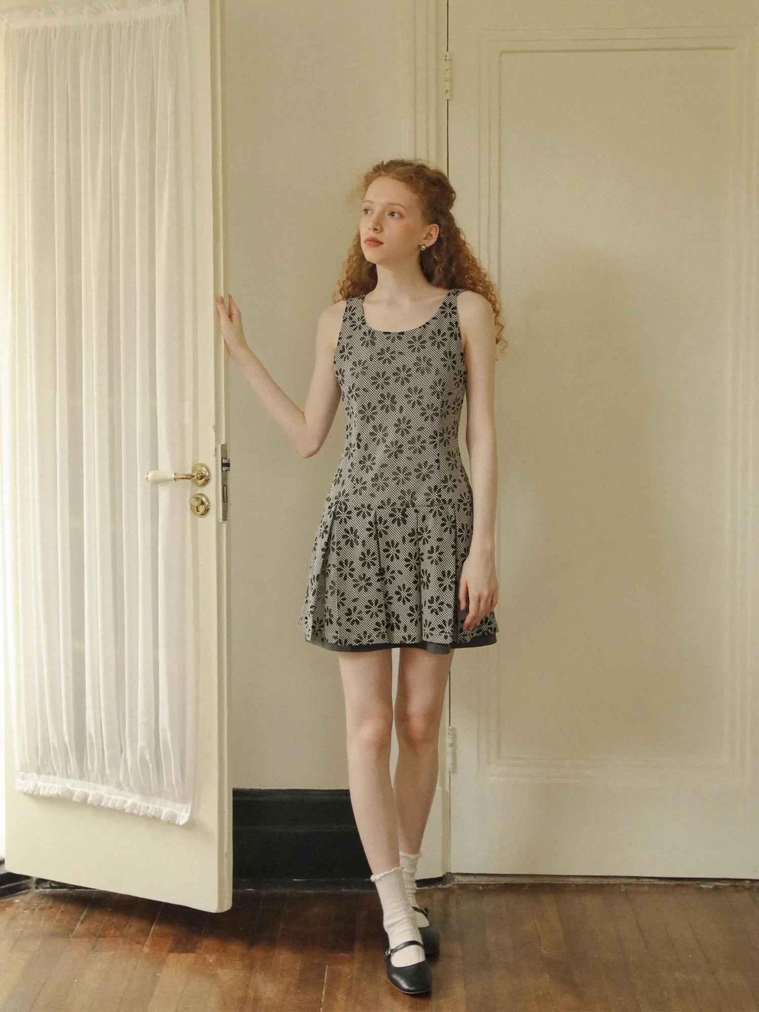 French Plaid Vest Skirt