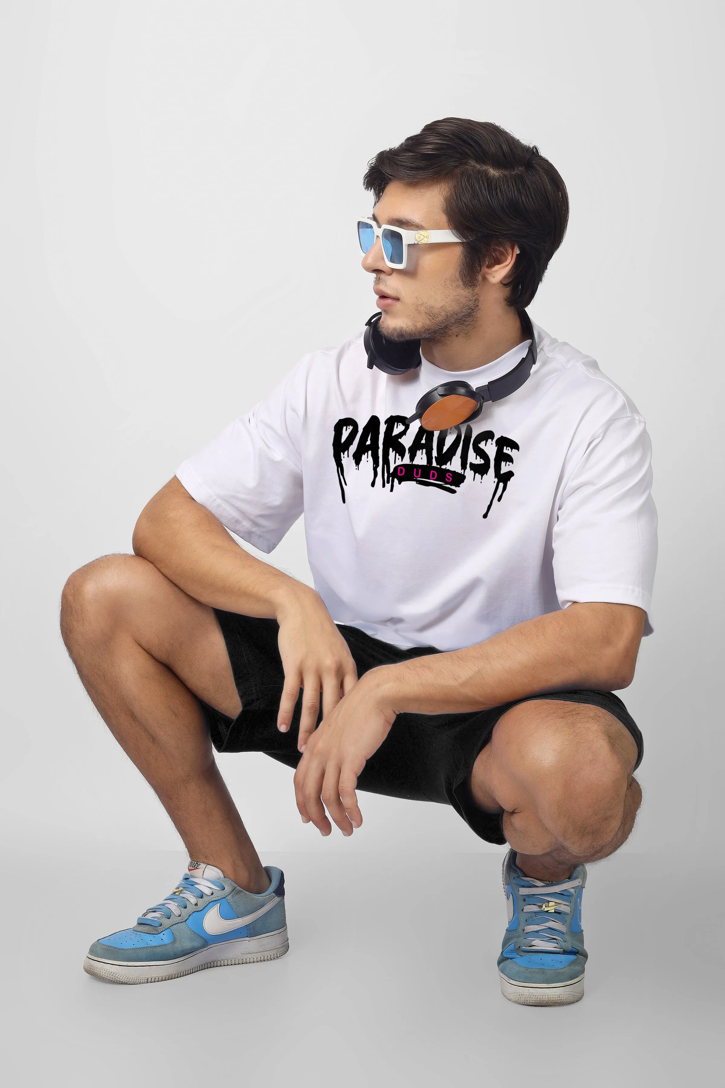 FULNESS PARADISE OVER-SIZED T-SHIRT (WHITE)