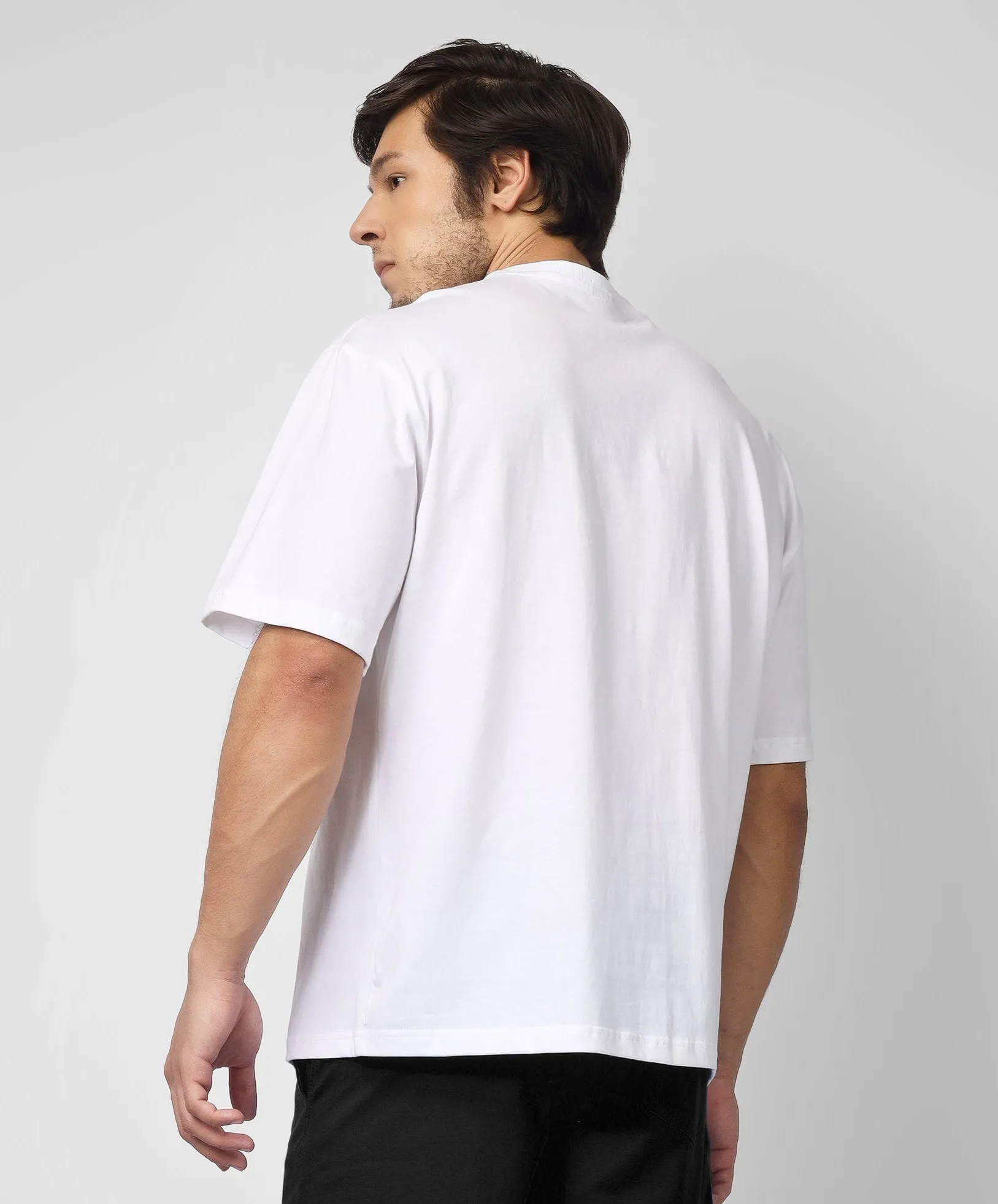 FULNESS PARADISE OVER-SIZED T-SHIRT (WHITE)