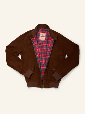 G9 Suede Jacket Chocolate