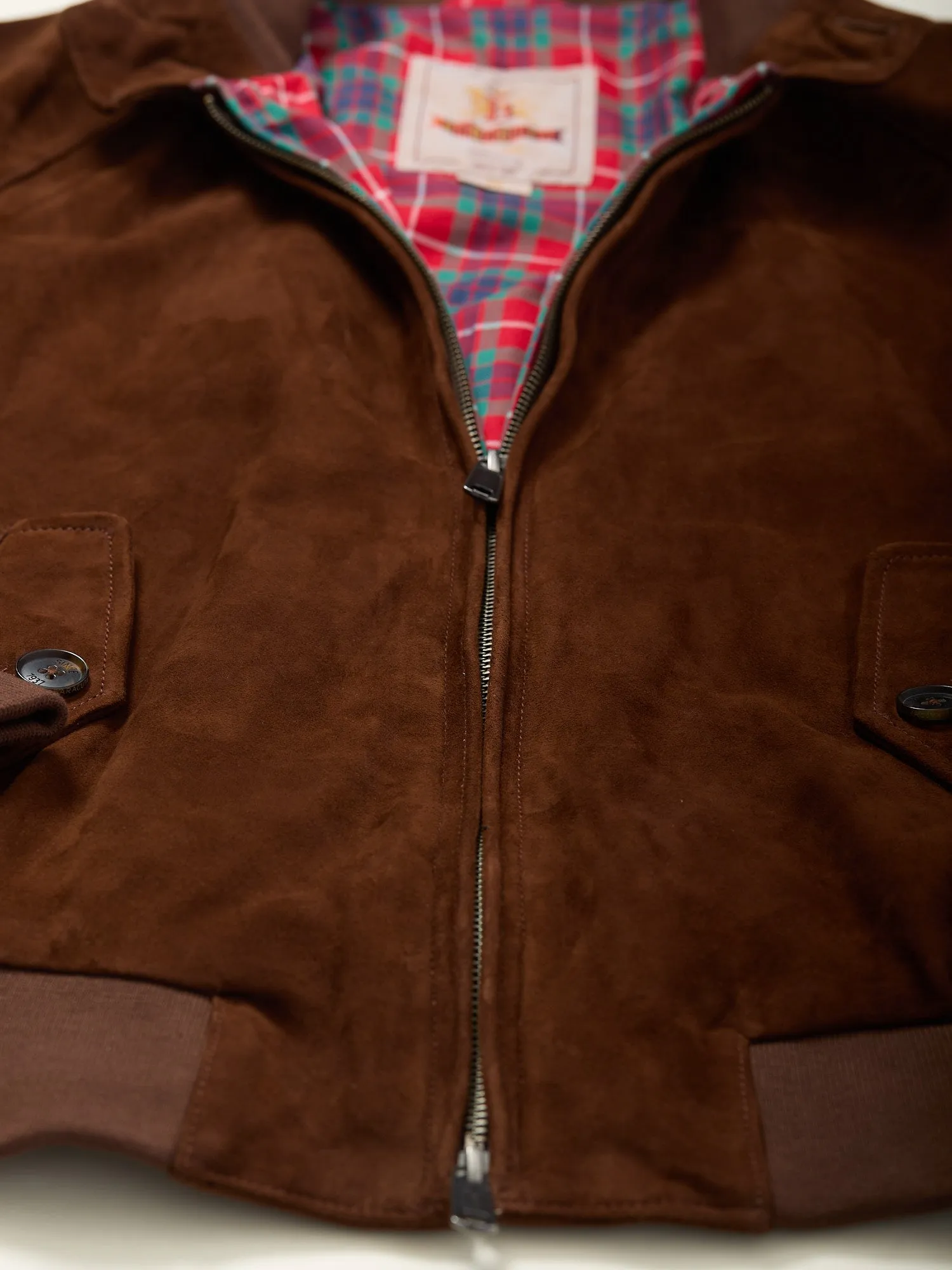 G9 Suede Jacket Chocolate