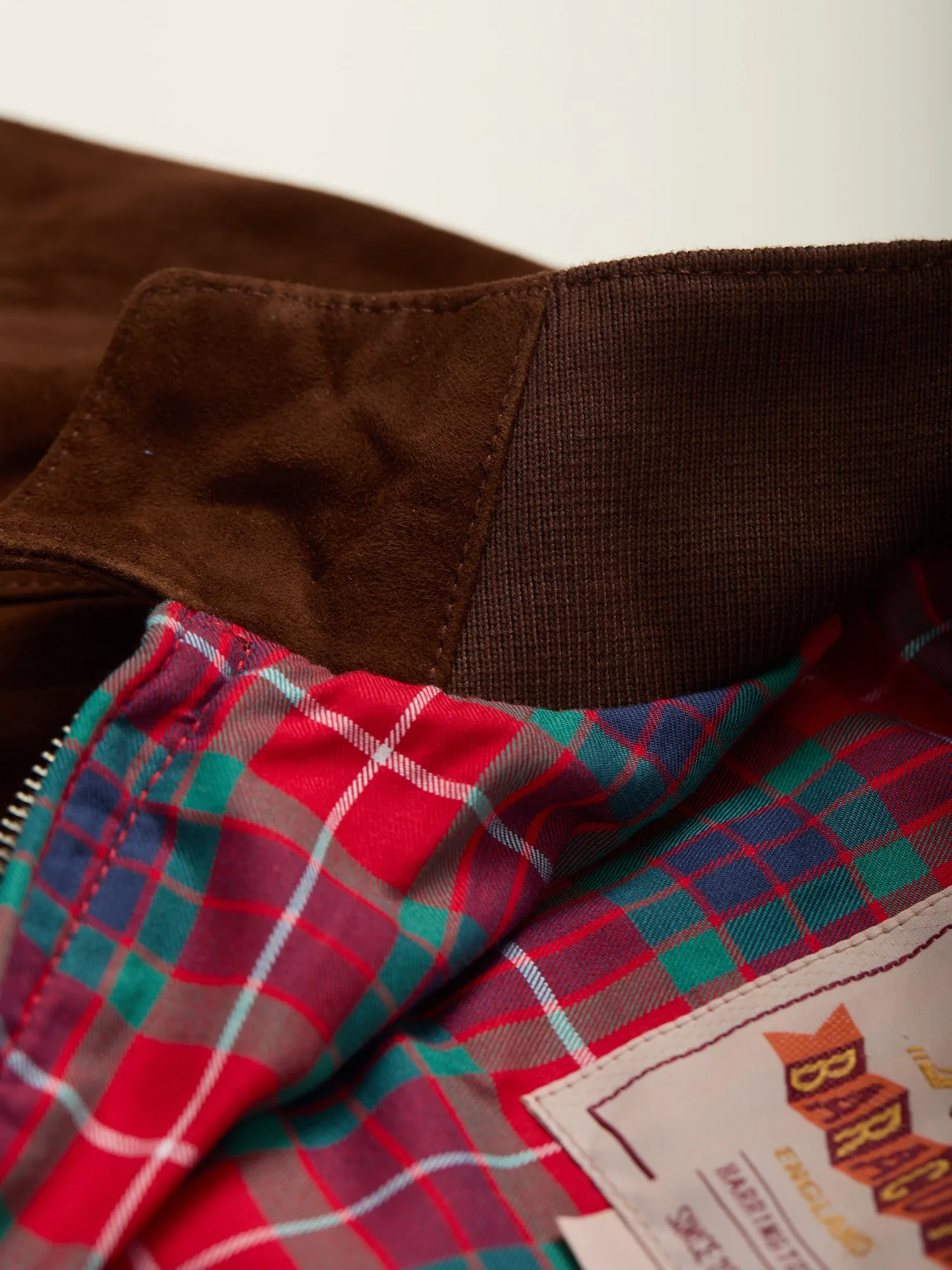 G9 Suede Jacket Chocolate