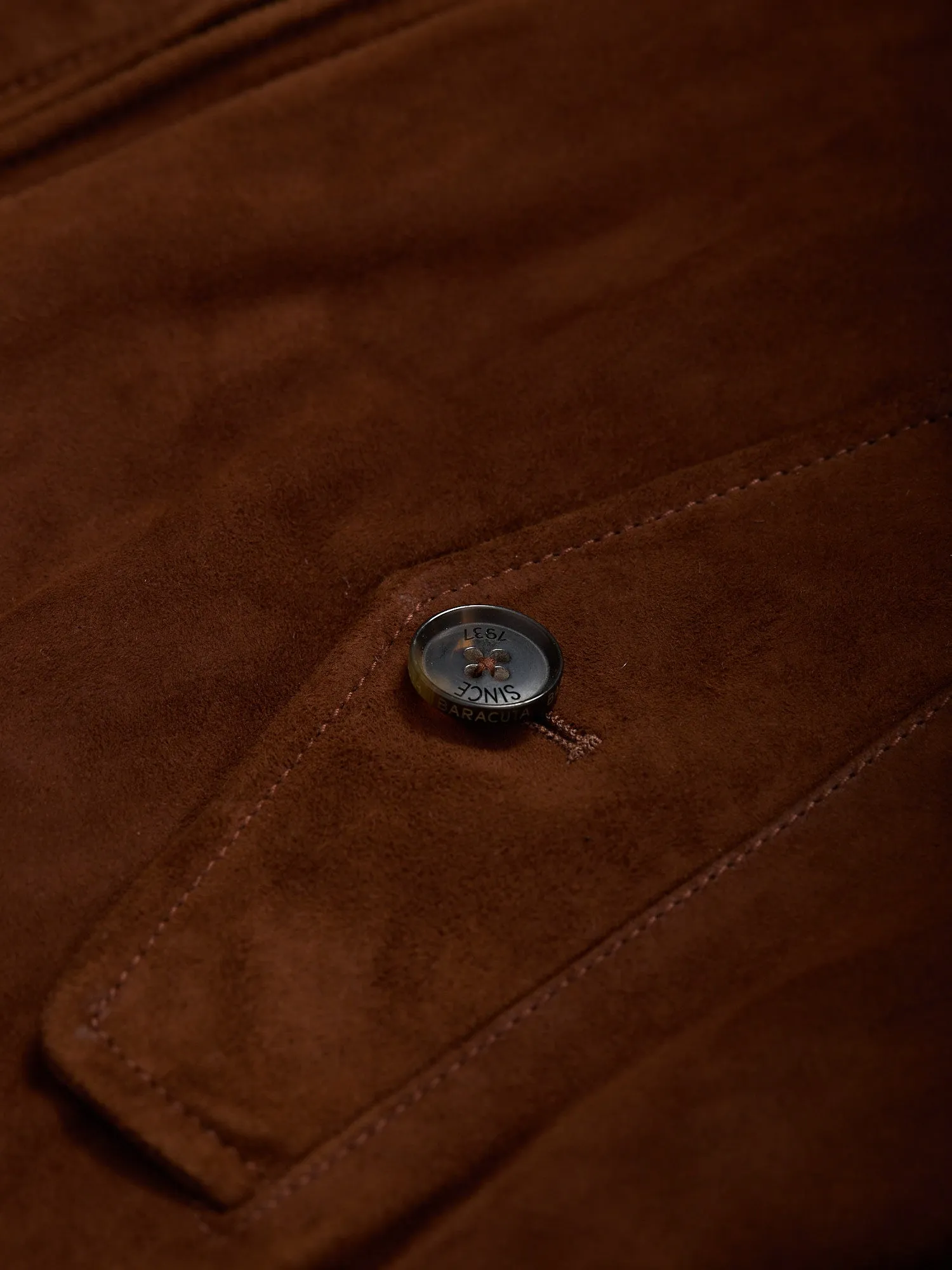 G9 Suede Jacket Chocolate