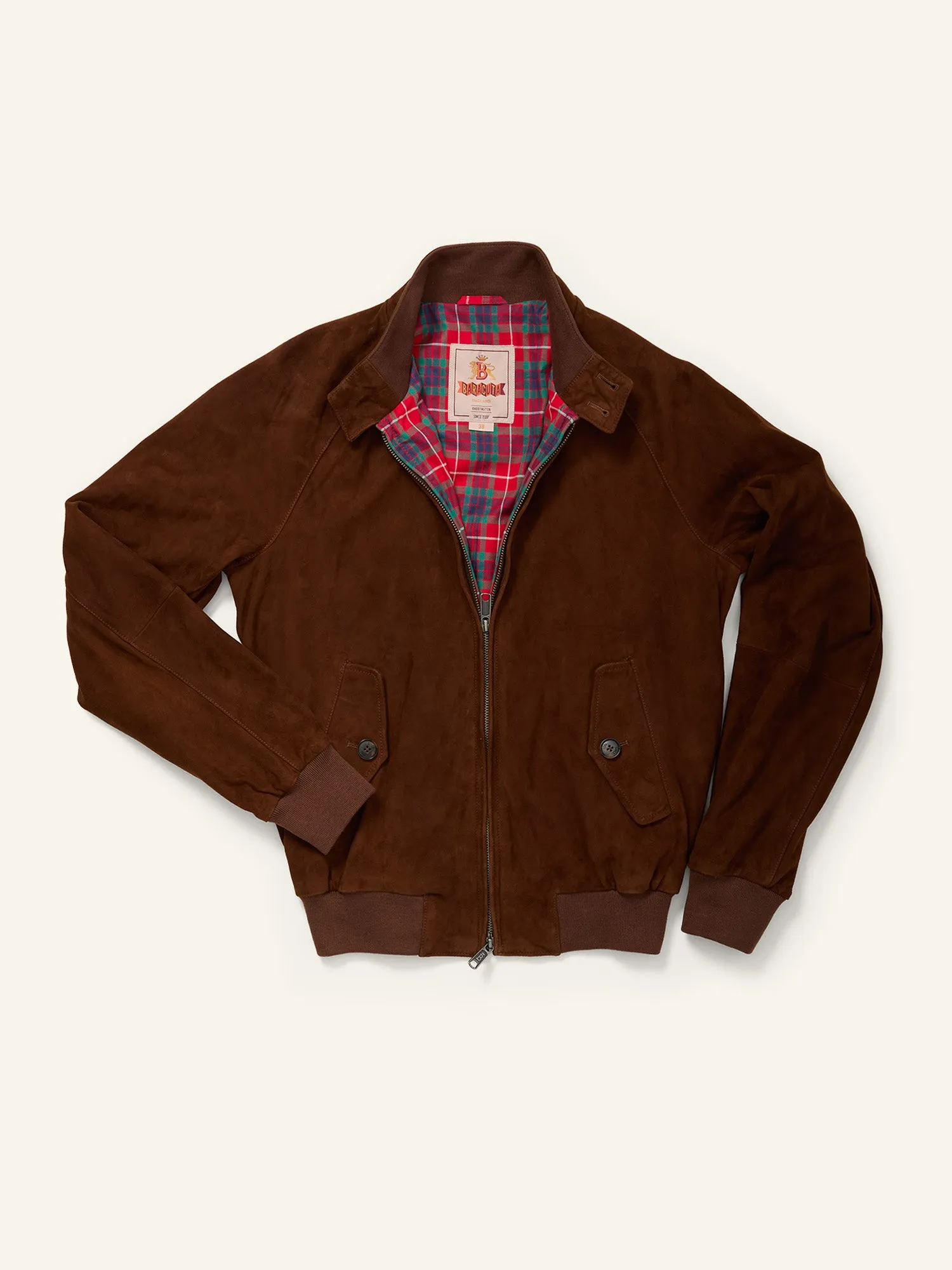 G9 Suede Jacket Chocolate
