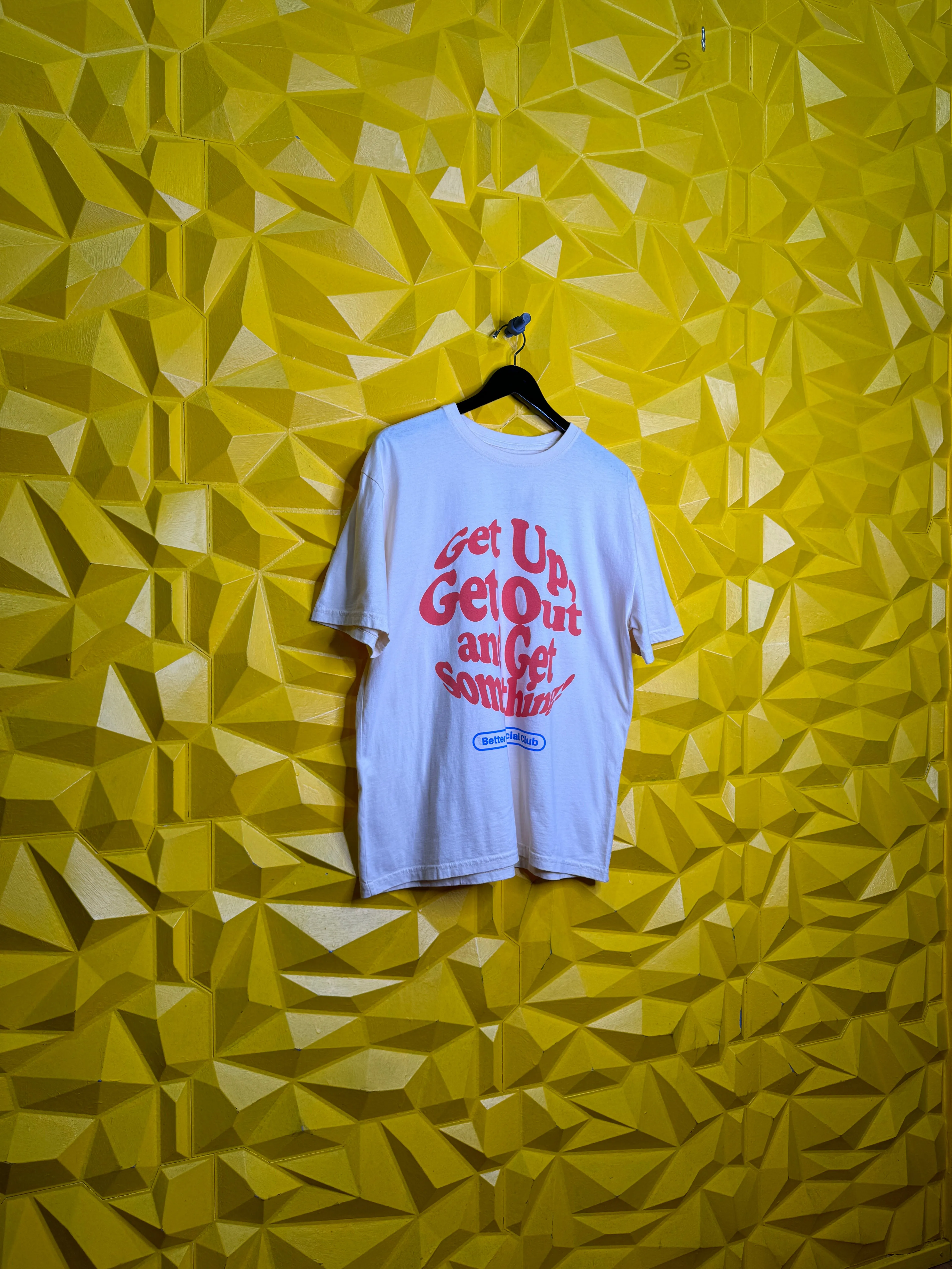 Get Something T Shirt - Sand