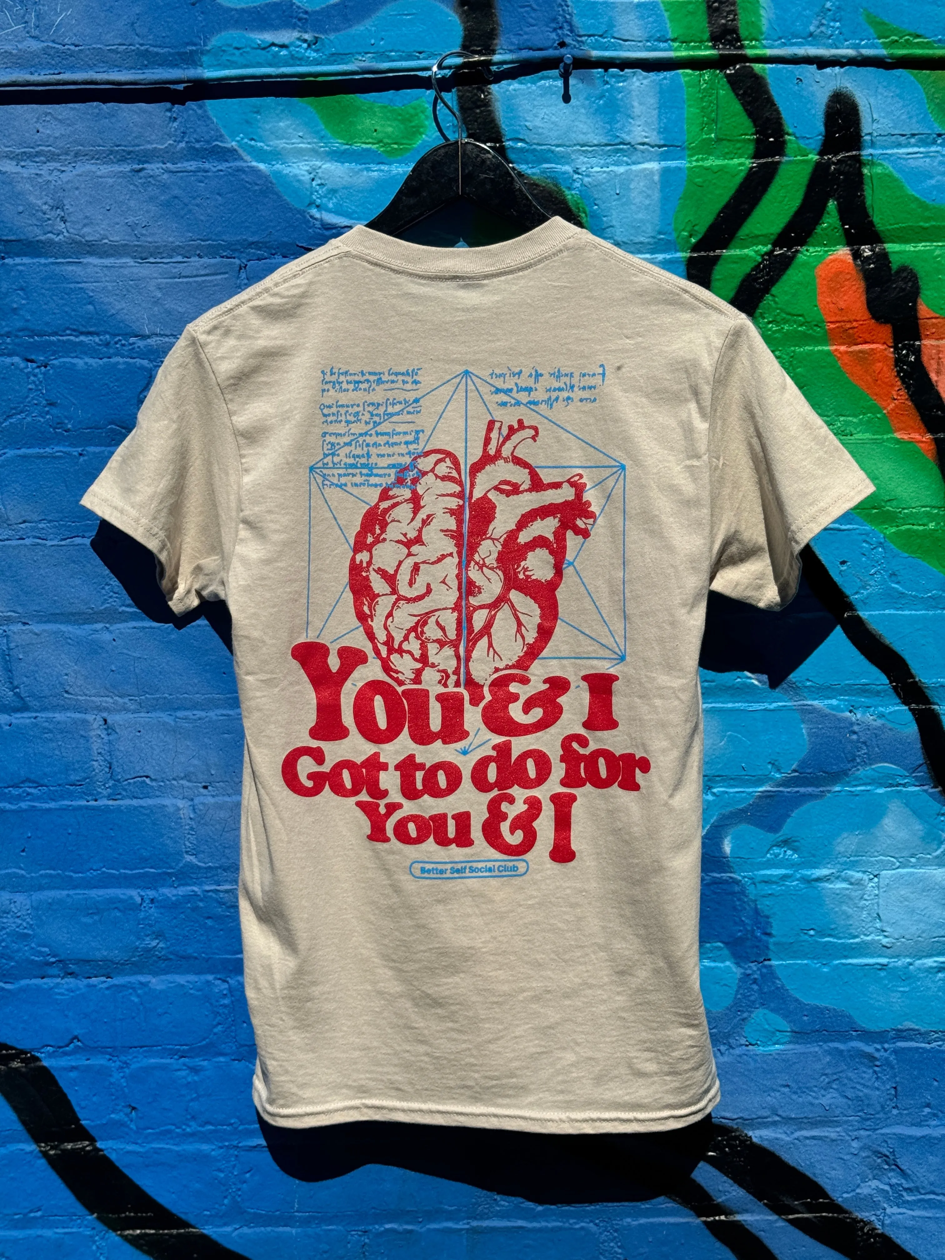 Get Something T Shirt - Sand