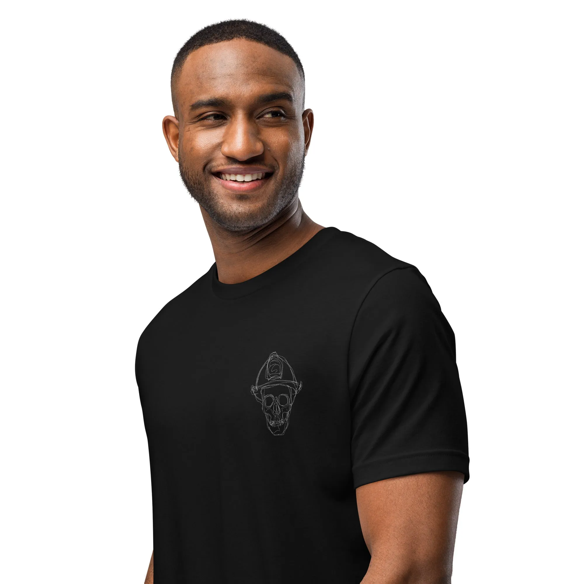 Ghost Shift Embroidered Premium Tee - Made in USA