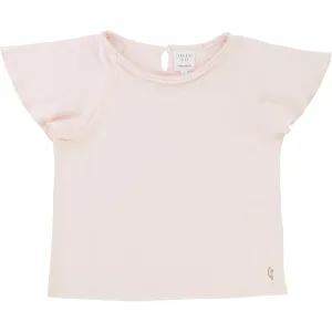 Girls Pink Modal T Shirt