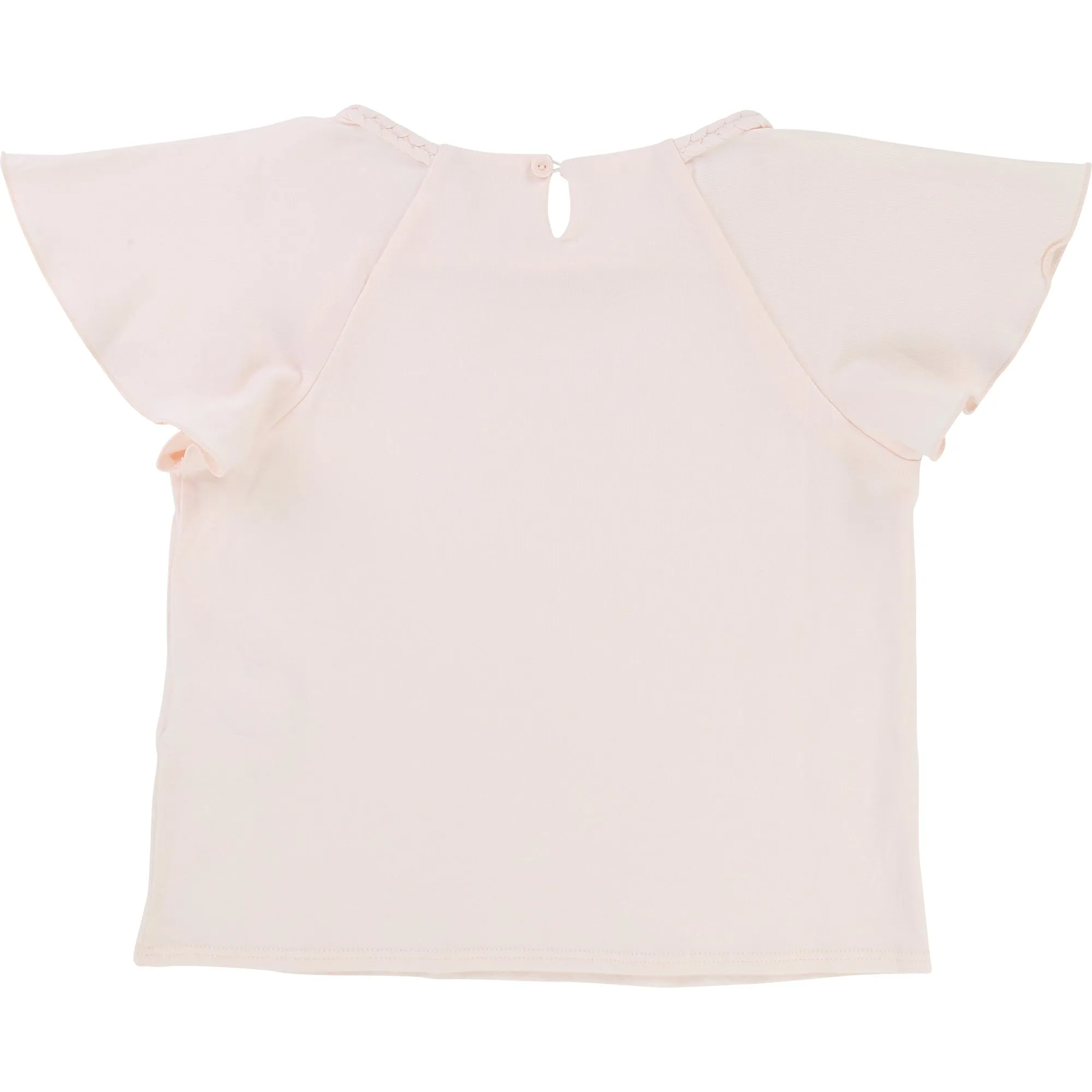 Girls Pink Modal T Shirt