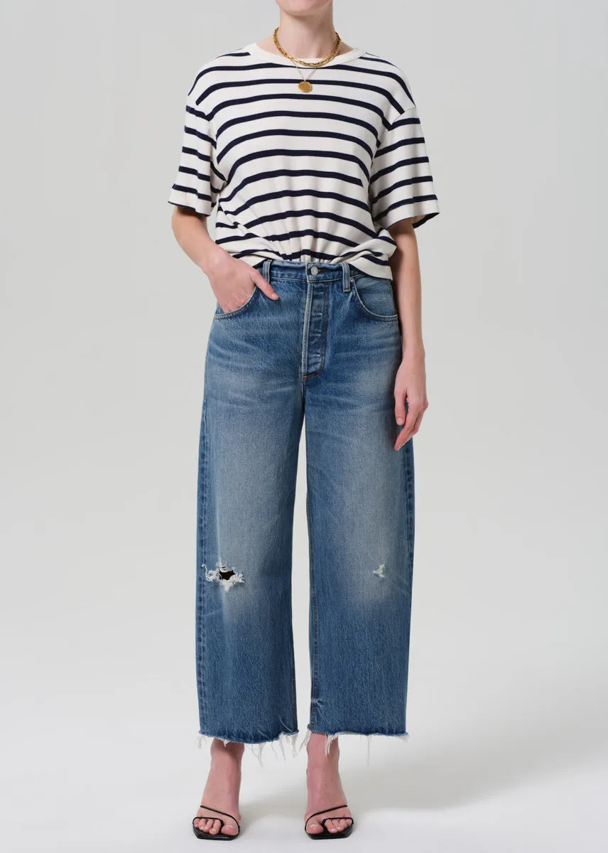 Goldie Tee in Azure Stripe