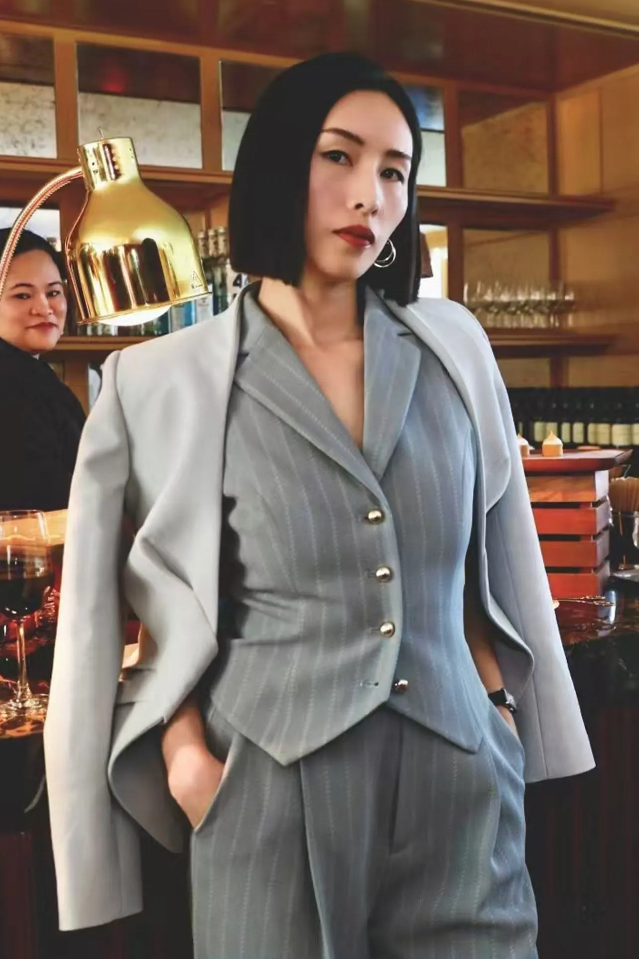 GREY JACKET