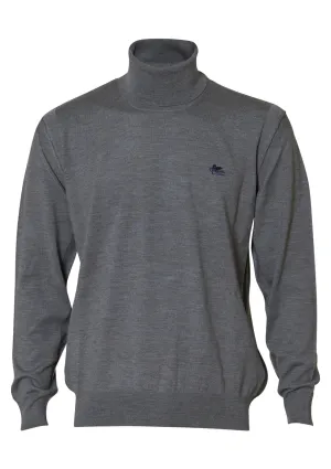 Grey Light Turtleneck