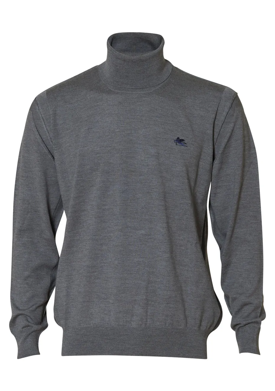 Grey Light Turtleneck