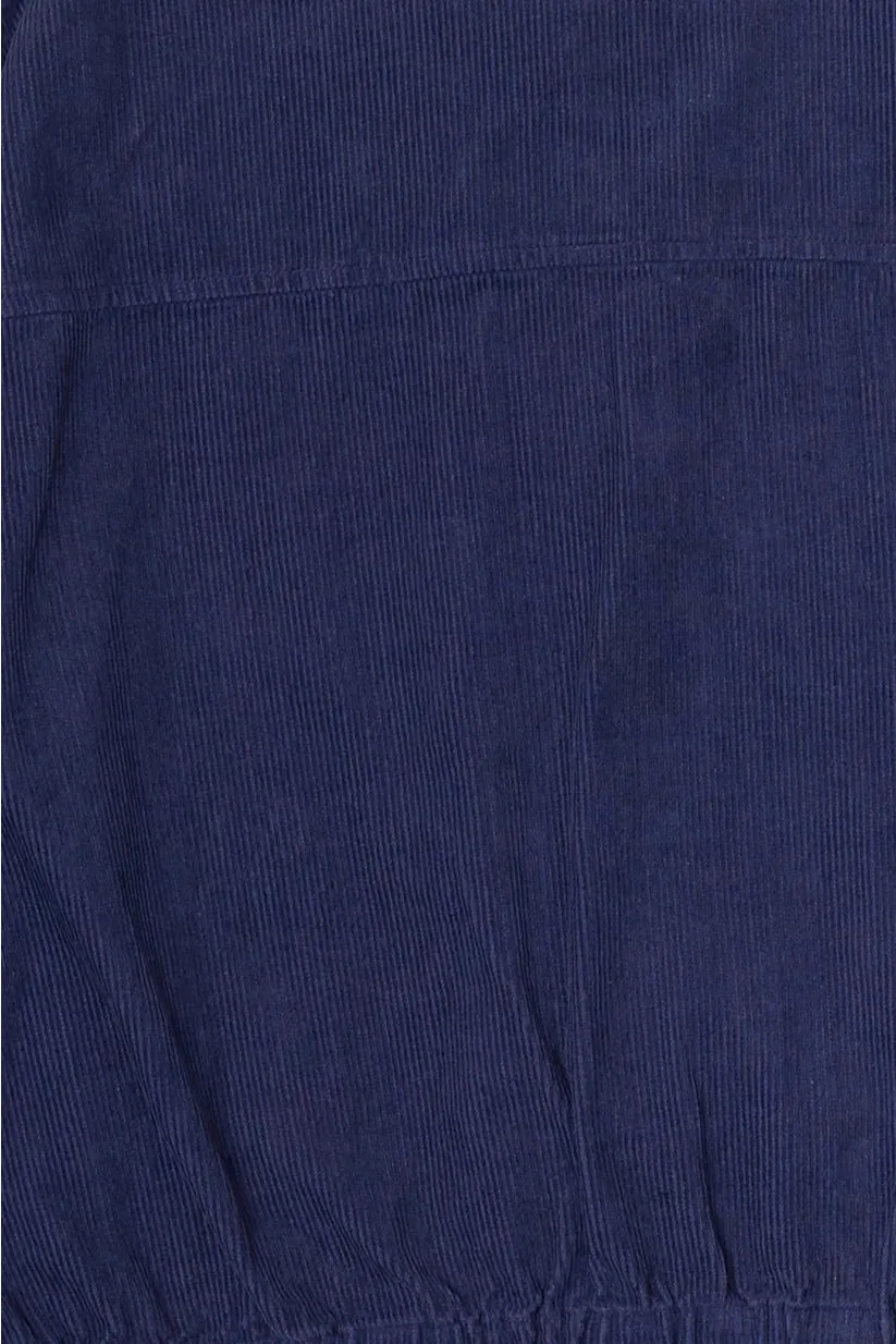 hayden relaxed corduroy jacket - dark purple