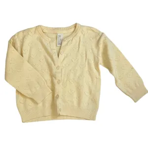 Hearts Cardigan, 18-24m // H&M