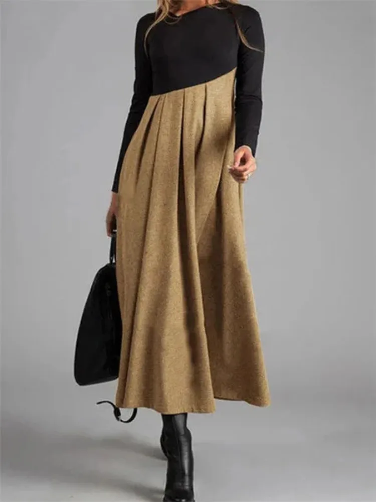 HELEN | PLEATED DRESS