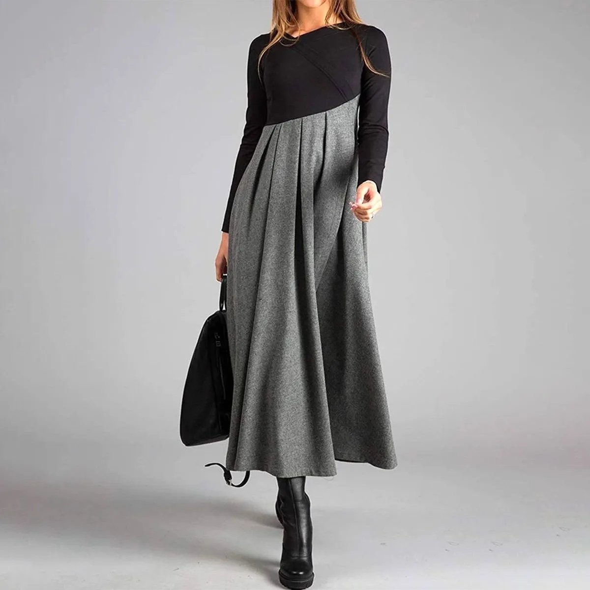 HELEN | PLEATED DRESS