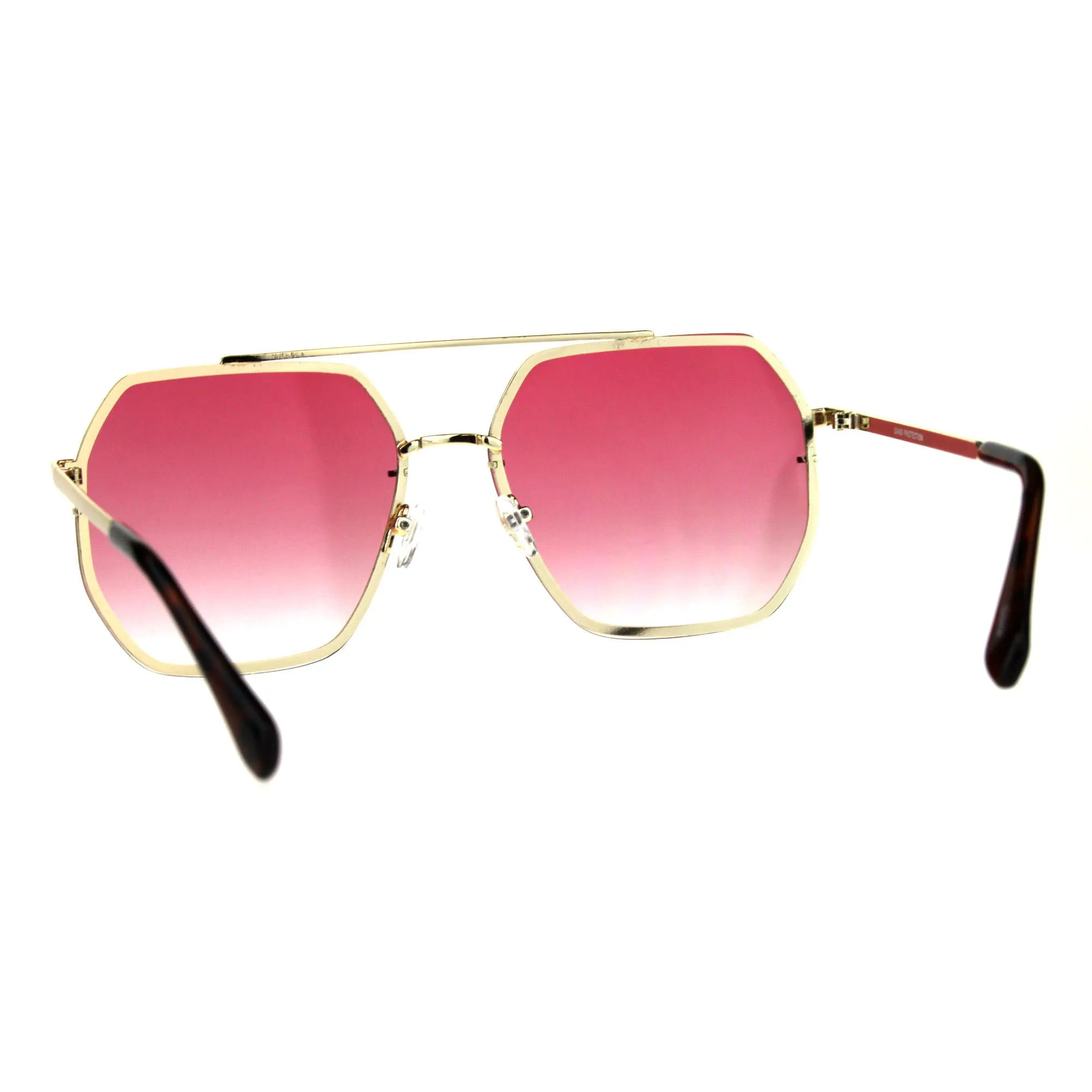 Hepta-Square Pilot Sunglasses