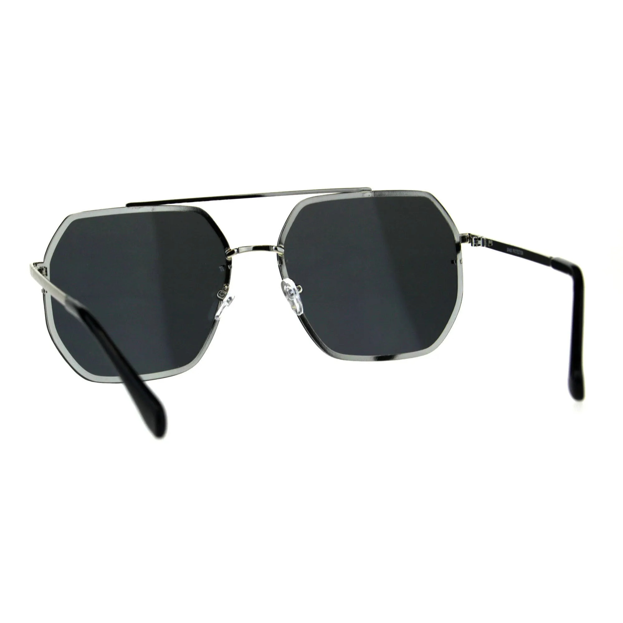 Hepta-Square Pilot Sunglasses