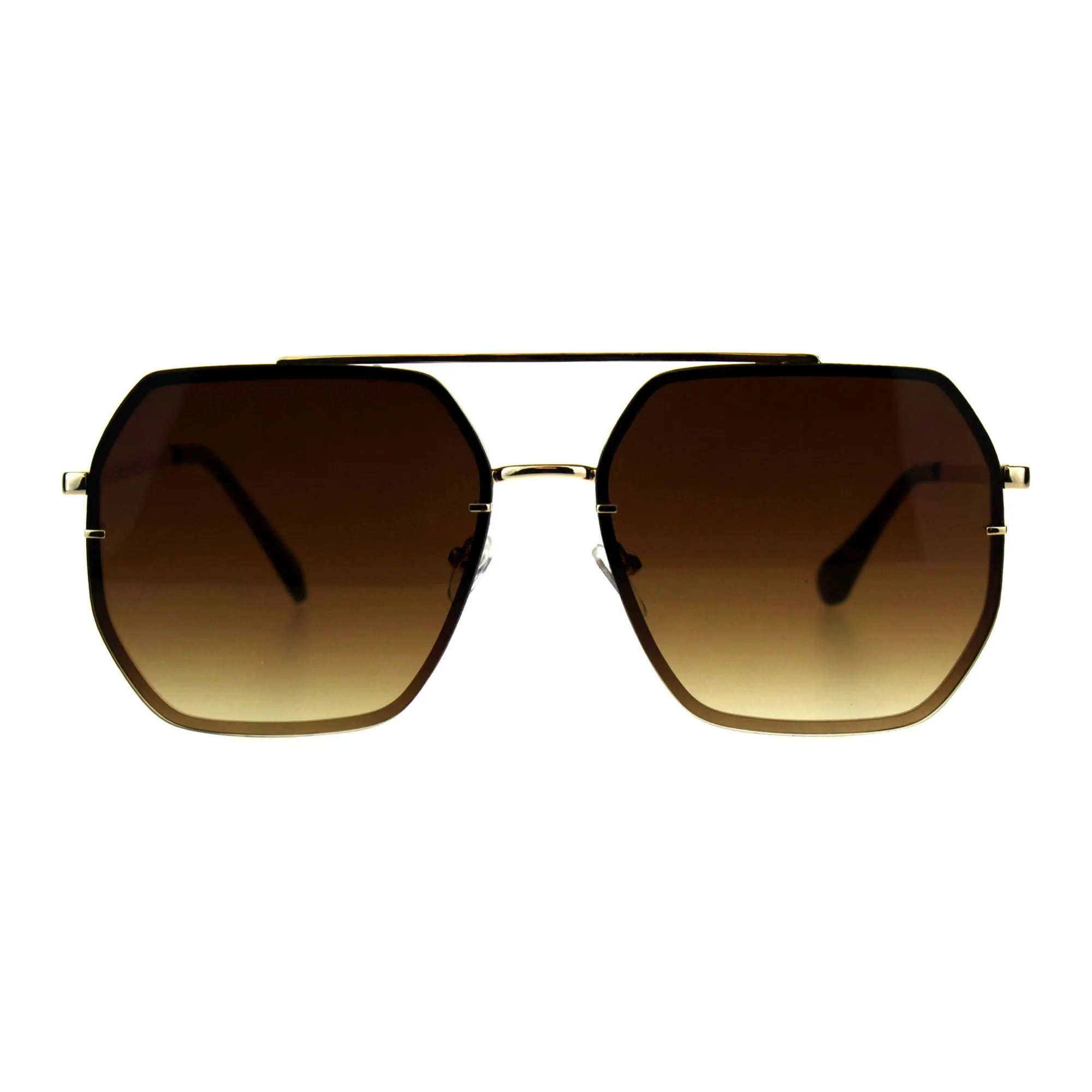 Hepta-Square Pilot Sunglasses