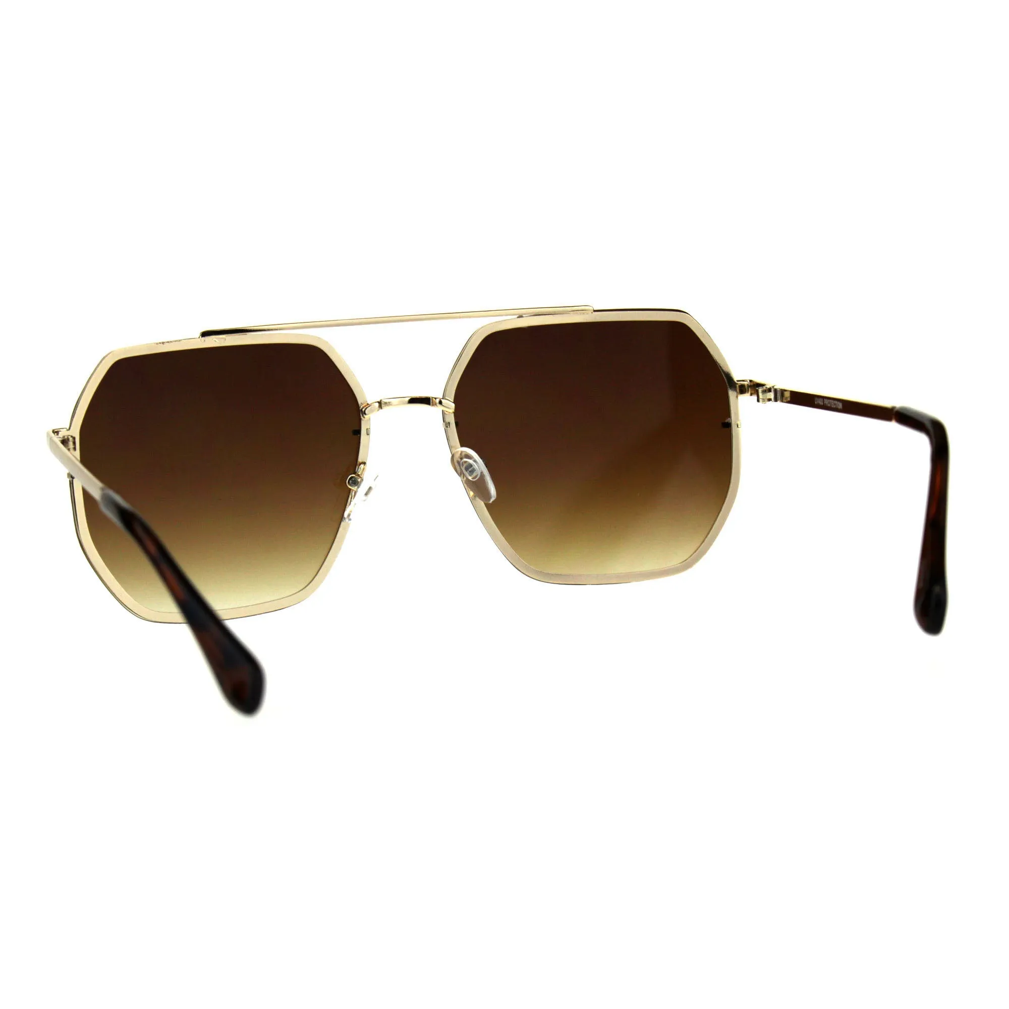 Hepta-Square Pilot Sunglasses