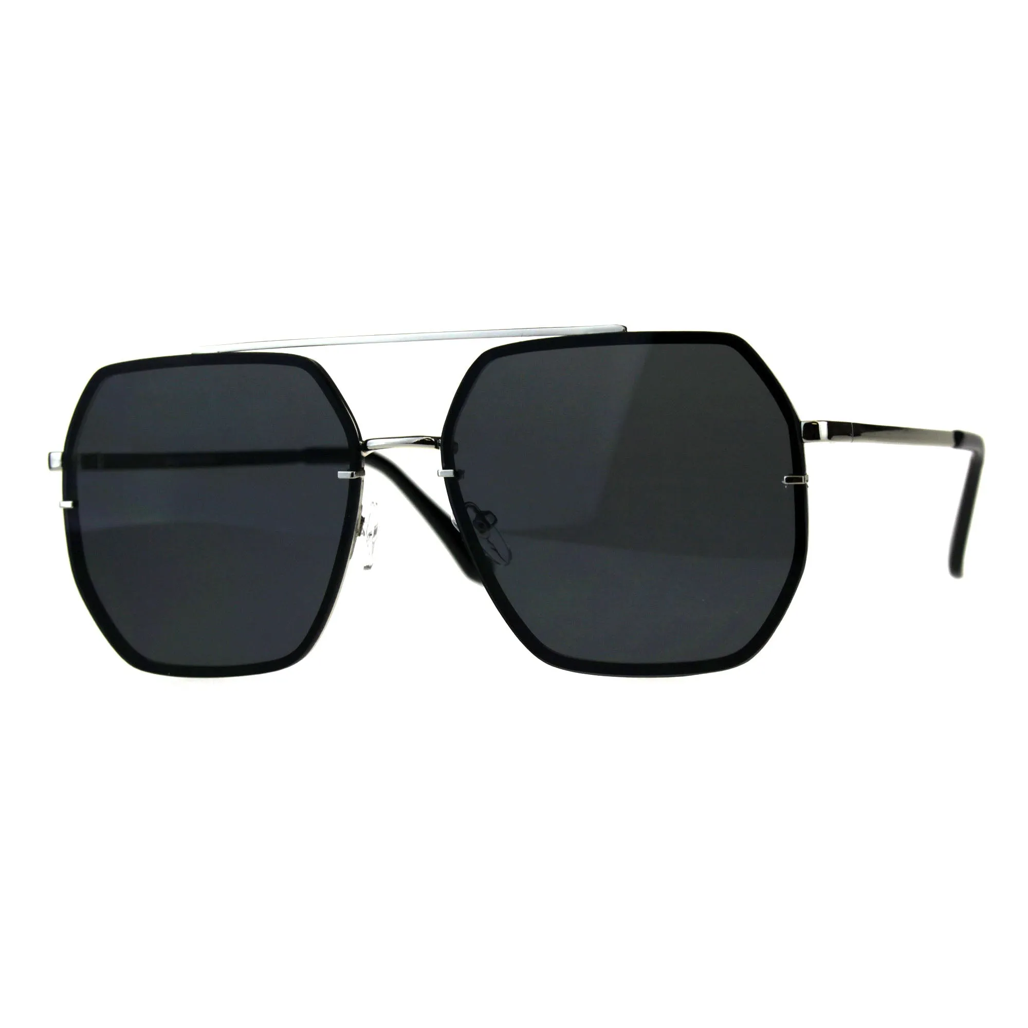 Hepta-Square Pilot Sunglasses