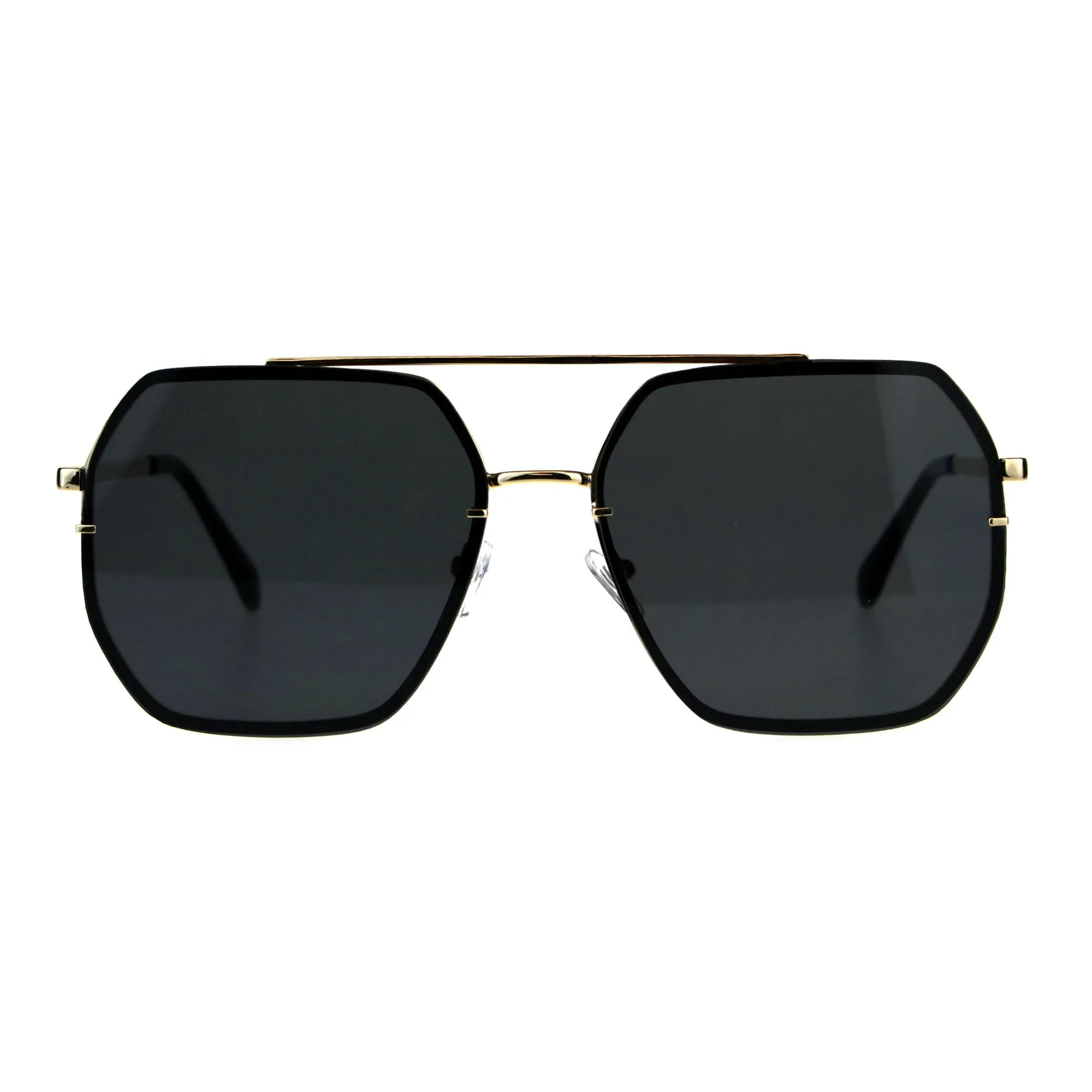 Hepta-Square Pilot Sunglasses