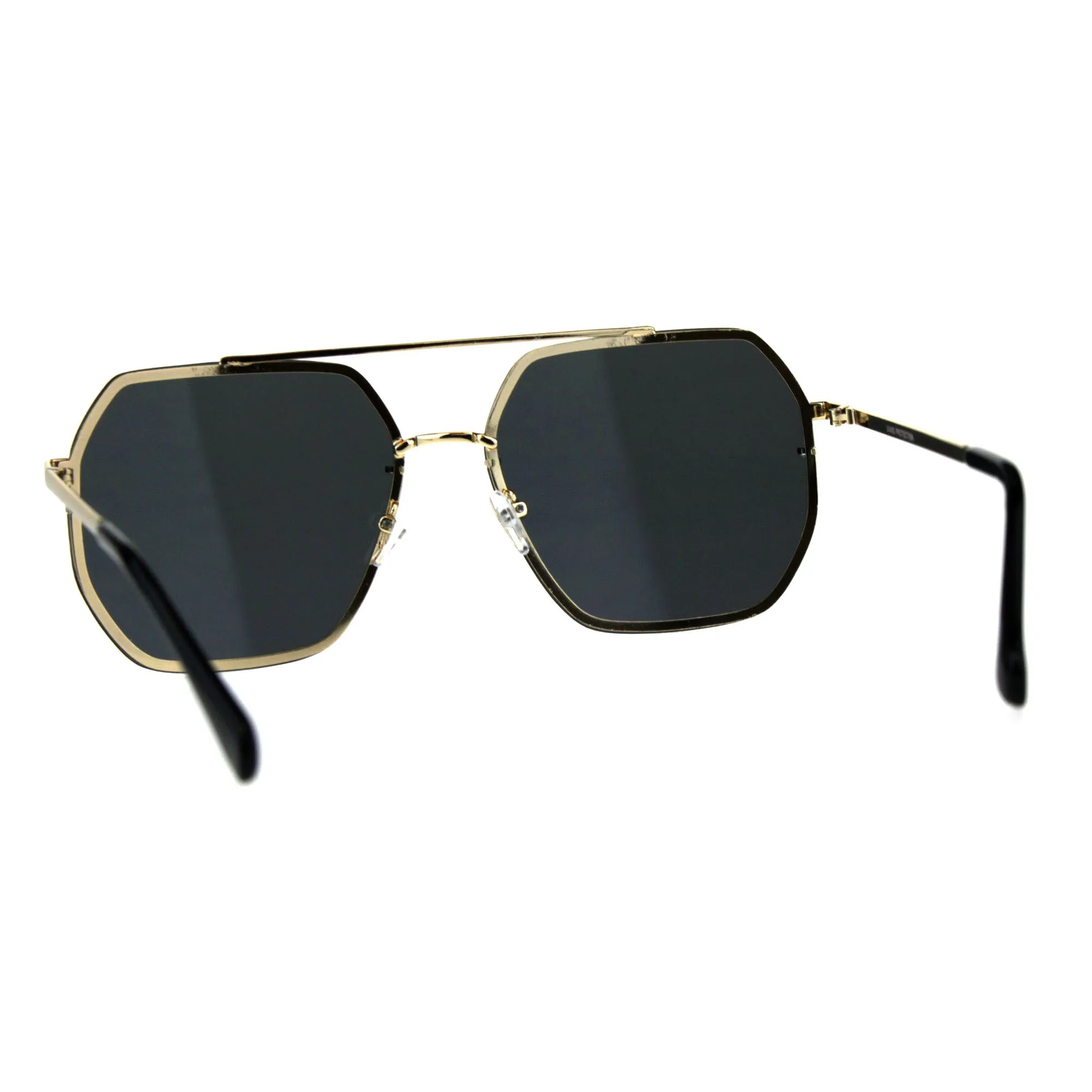 Hepta-Square Pilot Sunglasses